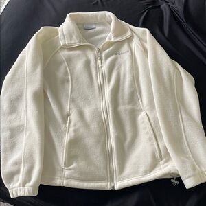 Columbia - Women's Ivory Fleece Full Zip, Mock Neck Jacket